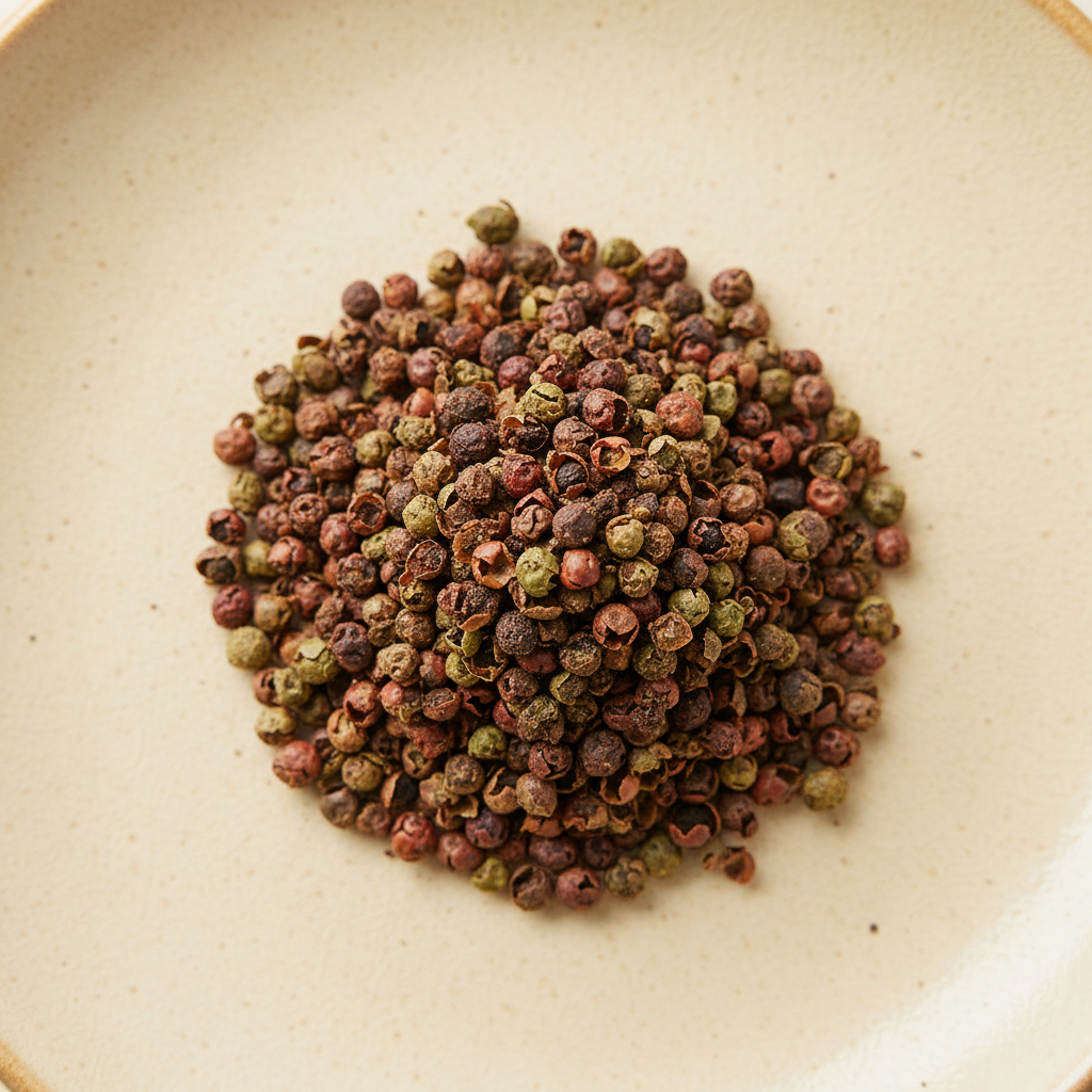 Photograph of Sichuan peppercorns