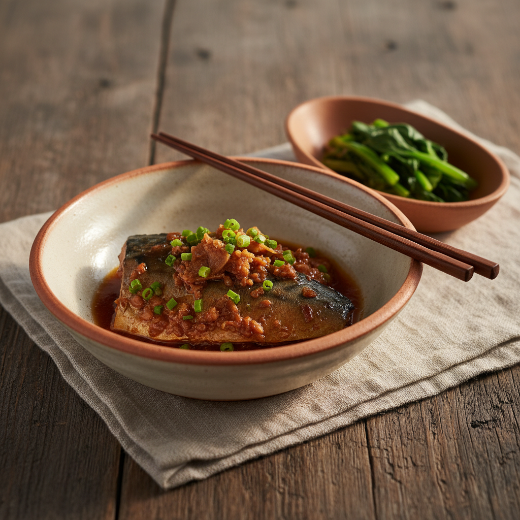 Ảnh món Cá thu kho tương miso