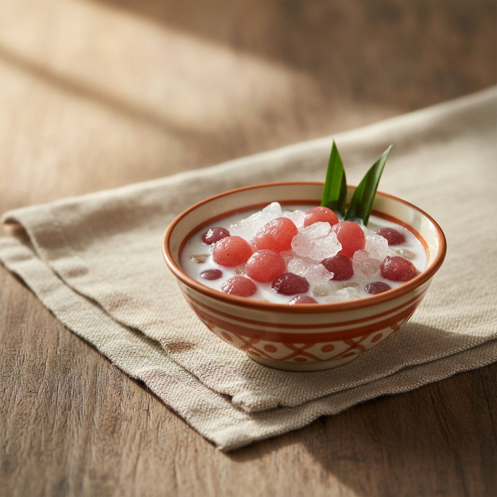 Ảnh món Hạt lựu giòn Tub tim grob