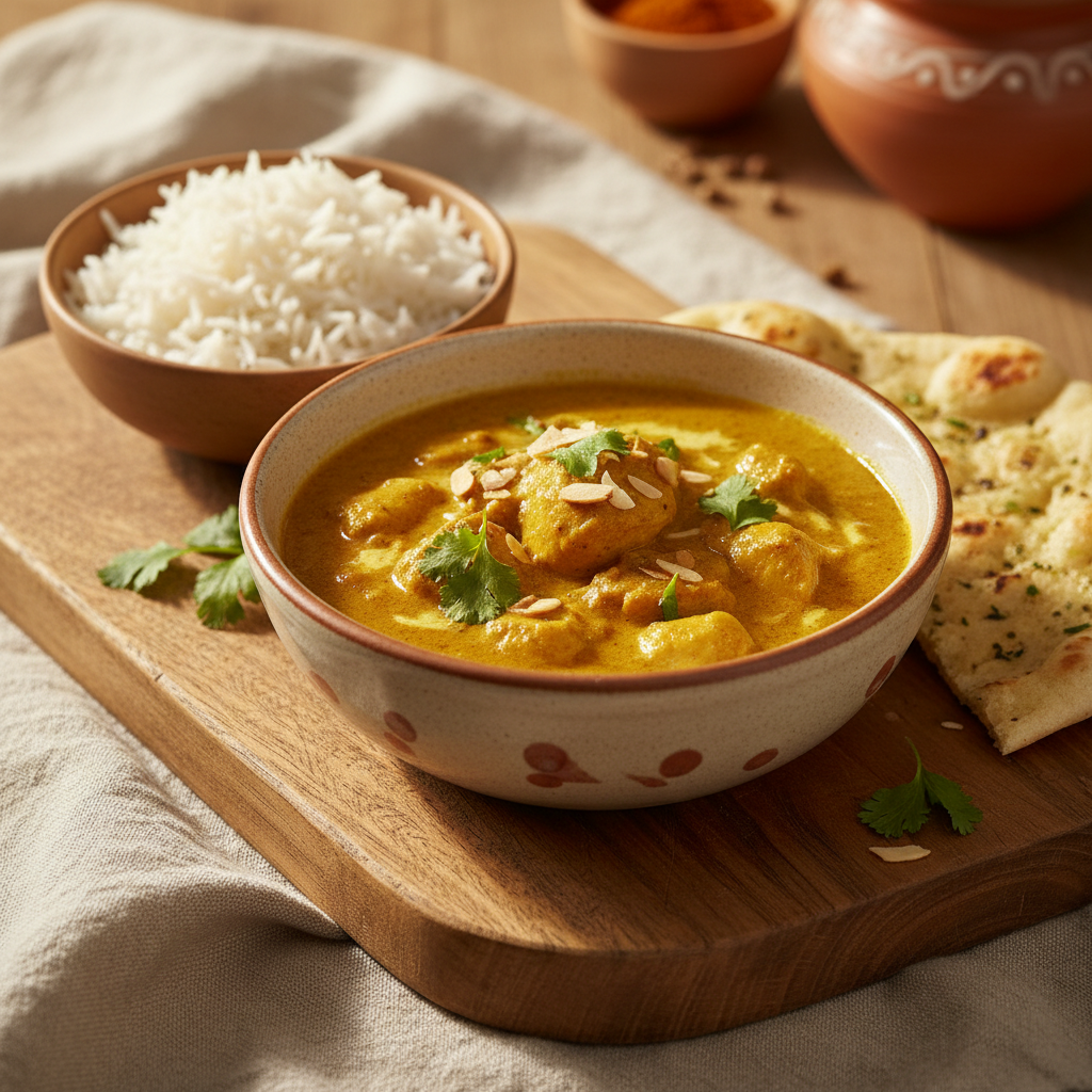 Ảnh món Cà ri gà korma