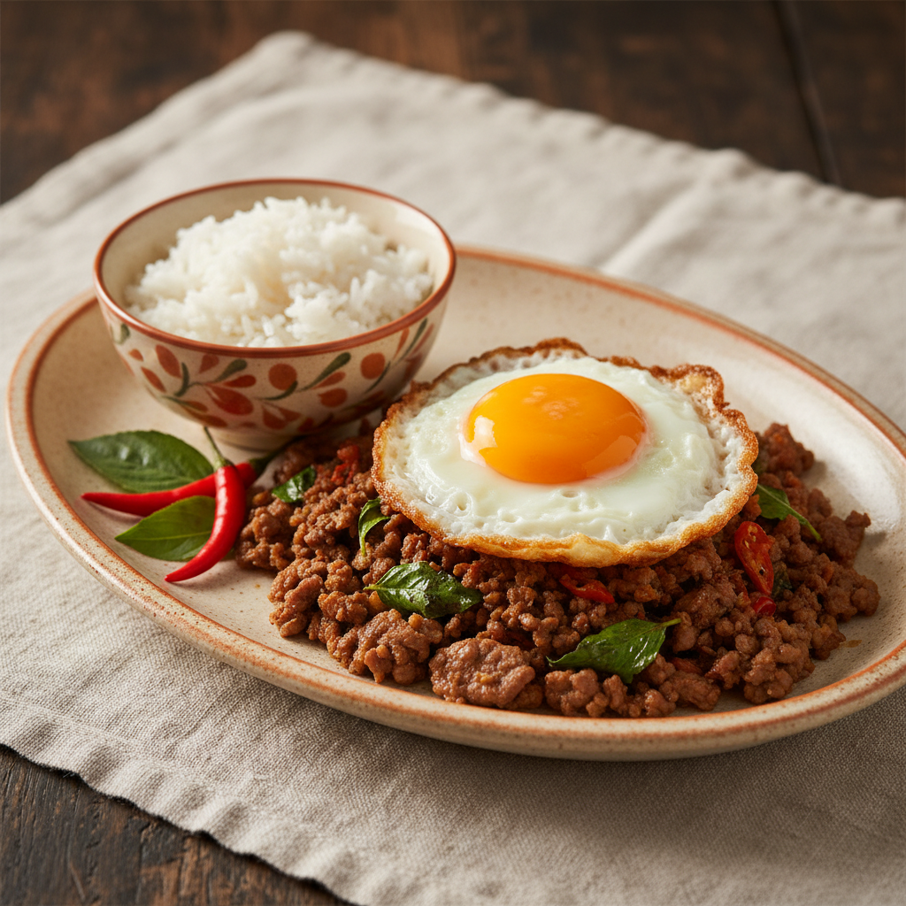 Ảnh món Bò xào húng quế thánh