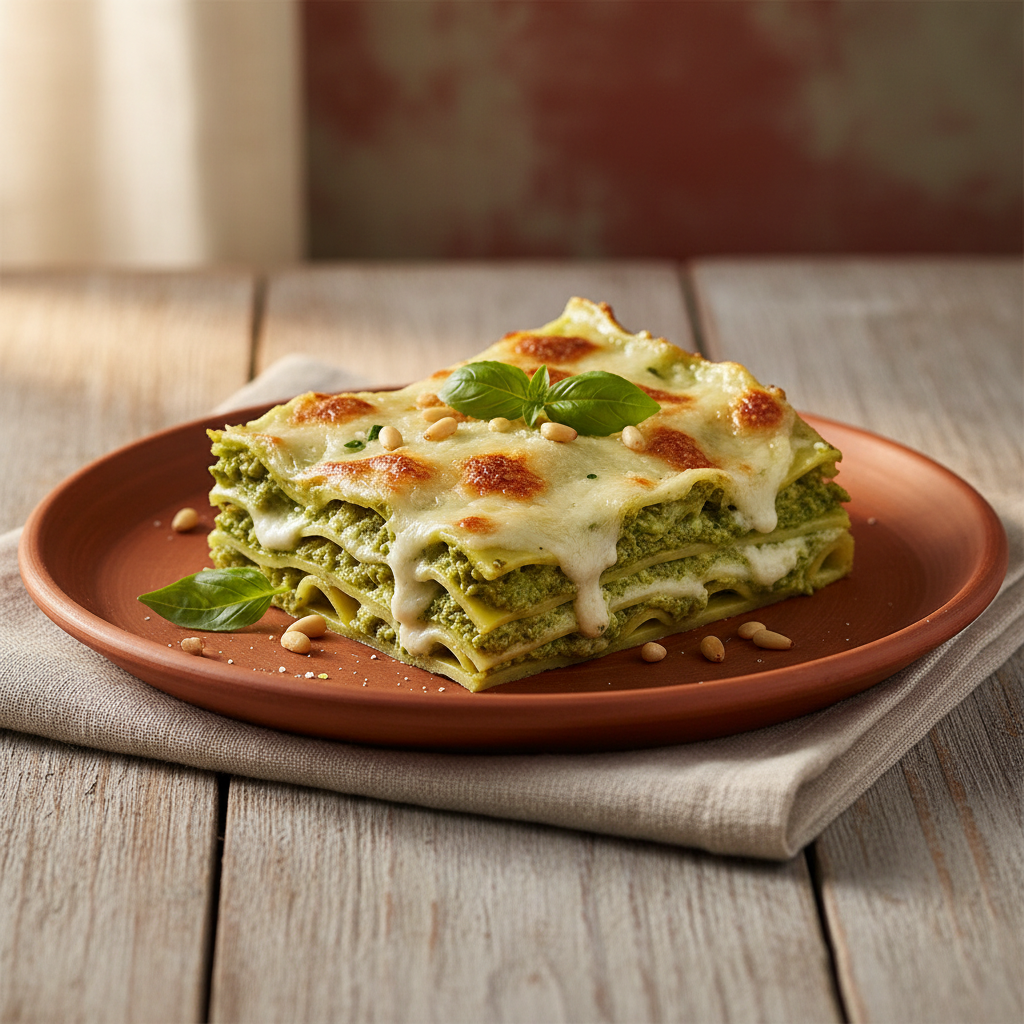 Ảnh món Lasagne sốt pesto