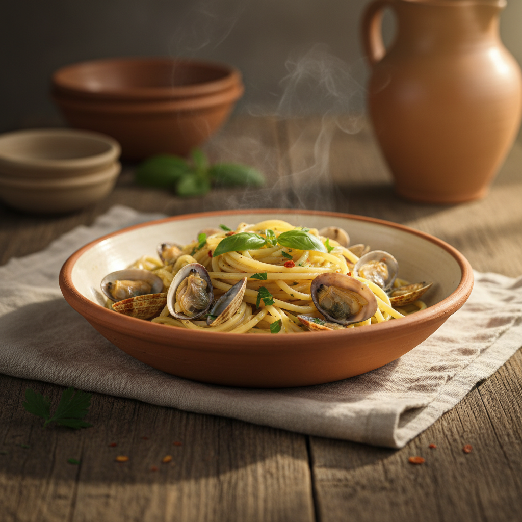 Ảnh món Mì linguine ngao