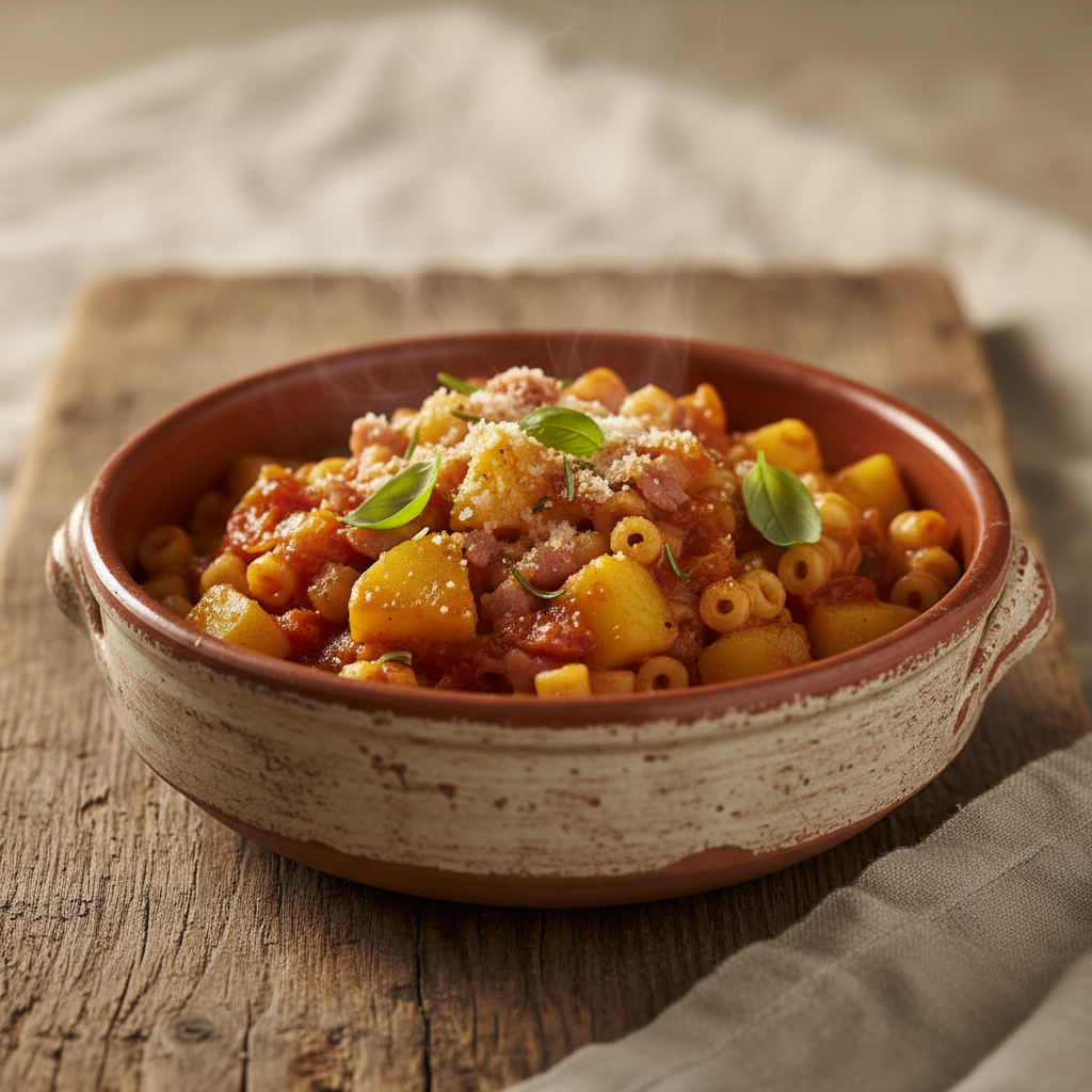 Ảnh món Pasta khoai tây Napoli