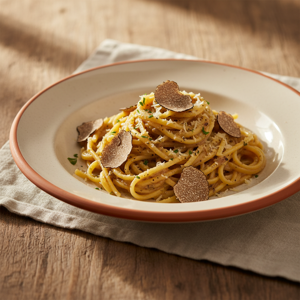 Ảnh món Mì tagliolini nấm truffle