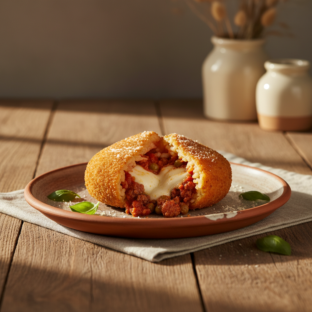 Ảnh món Cơm viên chiên Arancini Sicilia