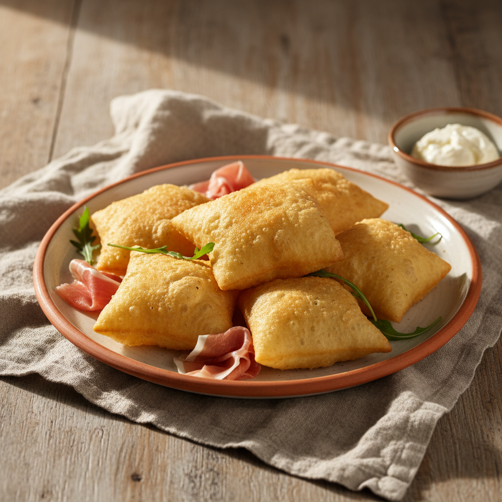 Ảnh món Bánh bột chiên phồng Gnocco fritto
