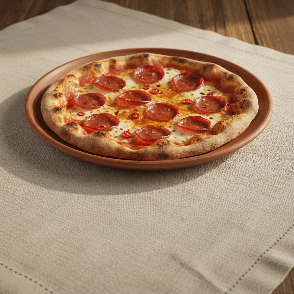 Ảnh món Pizza Diavola salami cay
