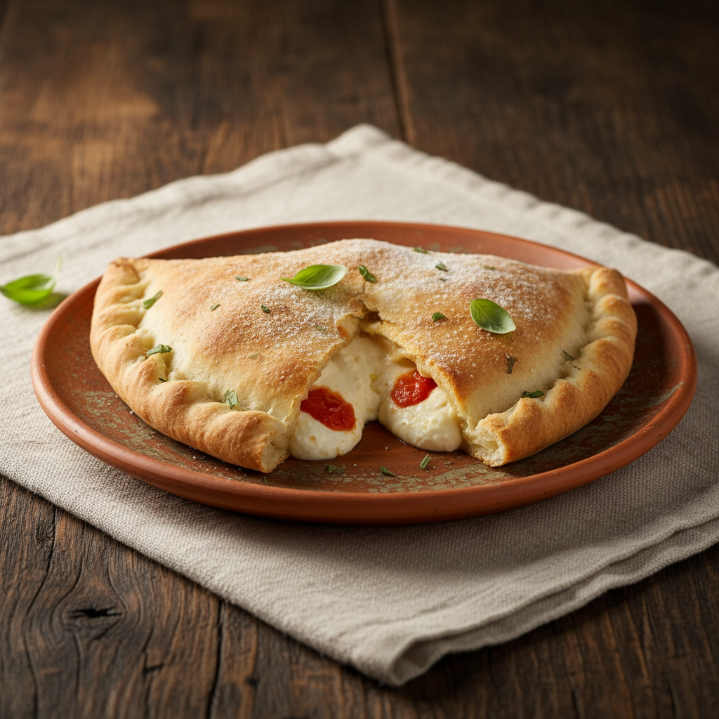 Ảnh món Pizza gấp Calzone