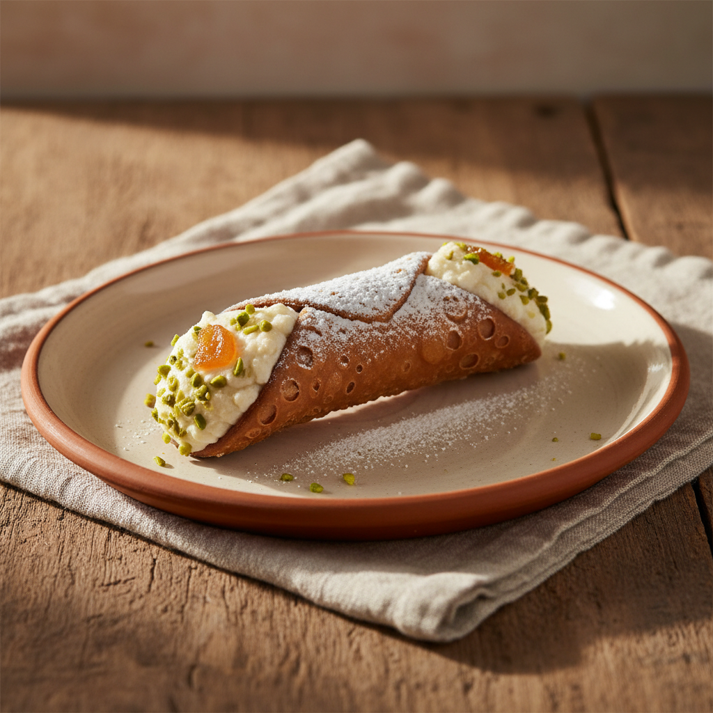 Ảnh món Bánh ống nhân ricotta Cannoli