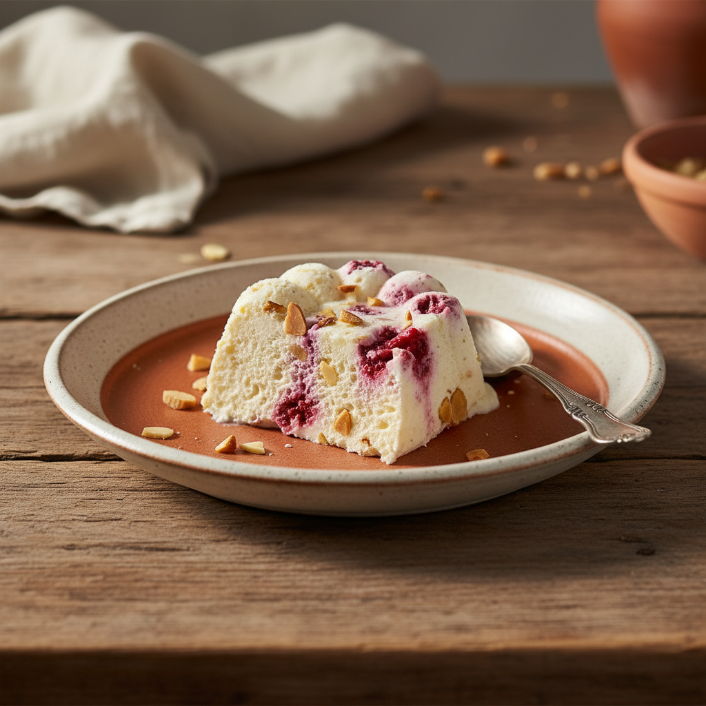Ảnh món Kem Semifreddo hạt phỉ