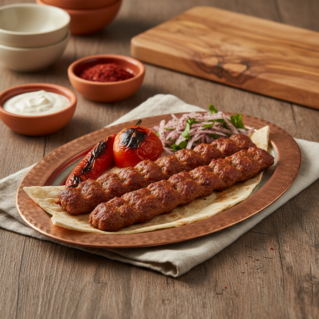 Ảnh món Kebab cừu cay Adana