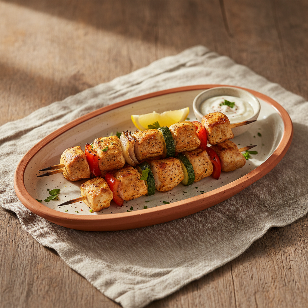 Ảnh món Xiên gà nướng Shish Taouk
