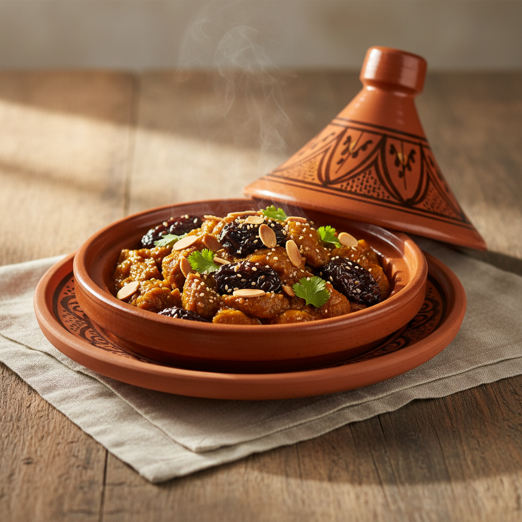 Ảnh món Tagine cừu hầm mận khô
