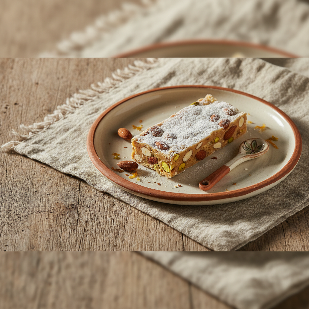 Ảnh món Kẹo mật ong hạnh nhân Torrone