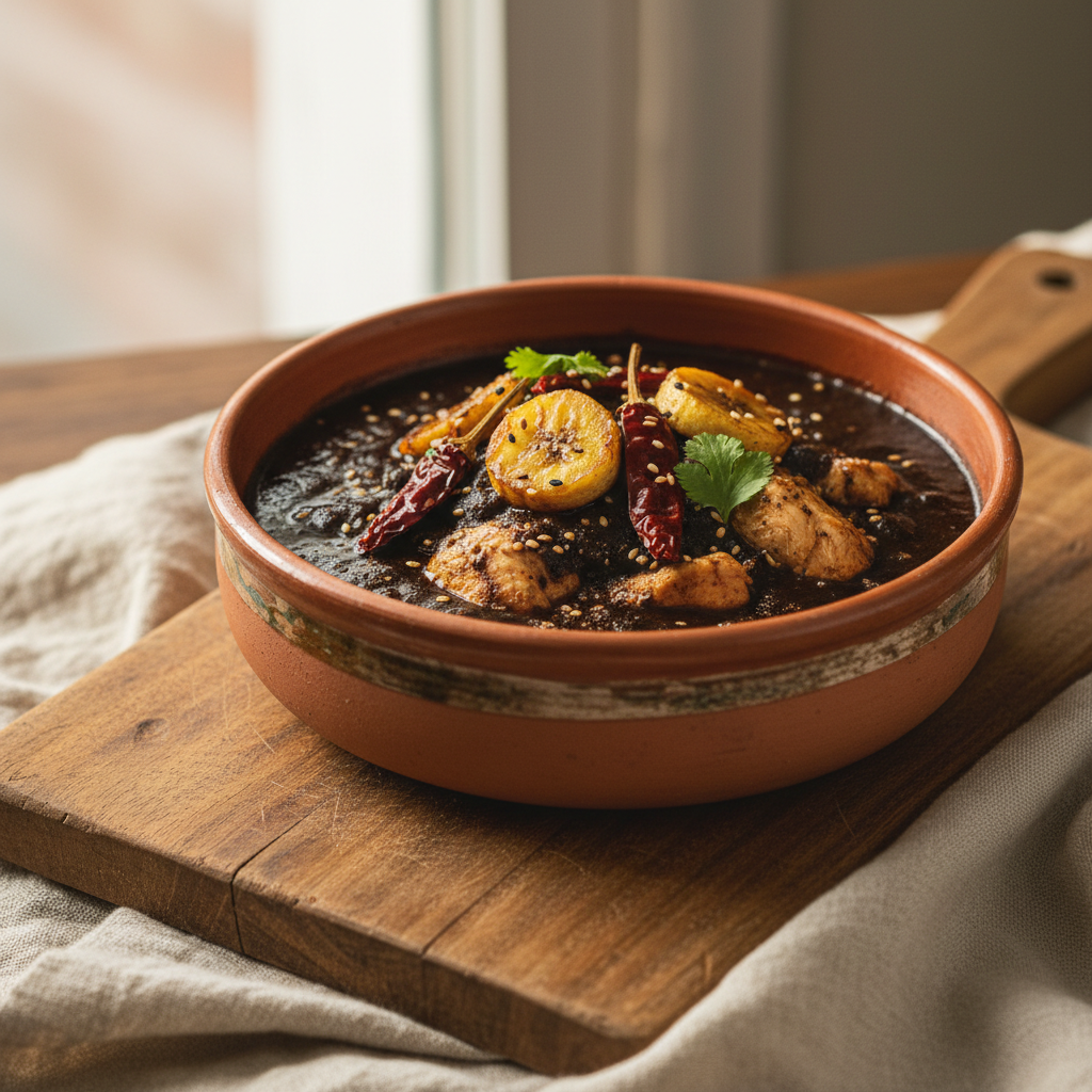 Ảnh món Mole đen Oaxaca Mole negro