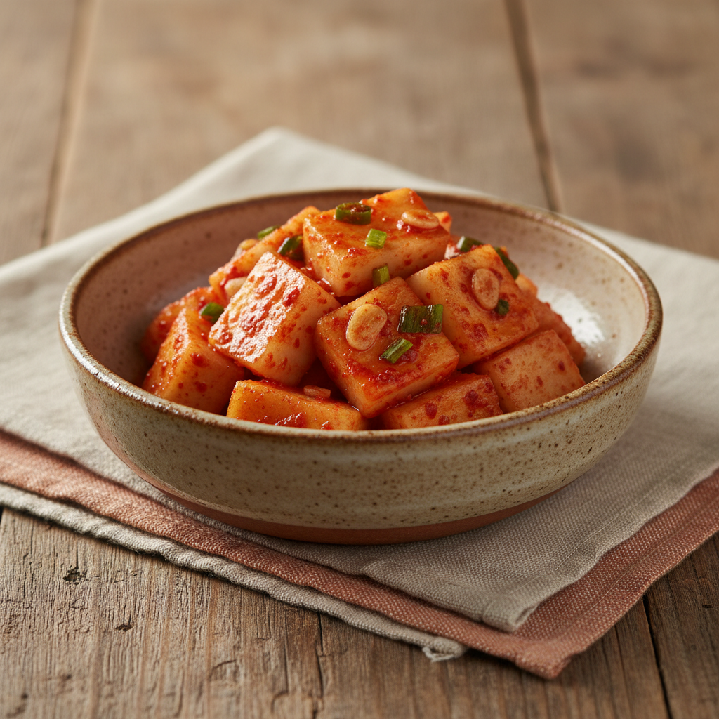 Ảnh món Kimchi củ cải Kkakdugi