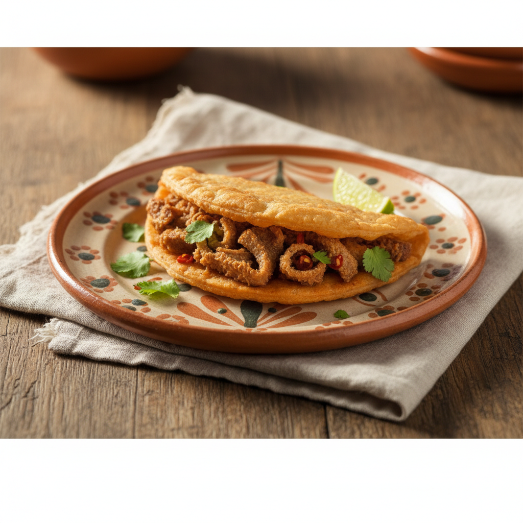 Ảnh món Taco lòng bò rán giòn Tripa