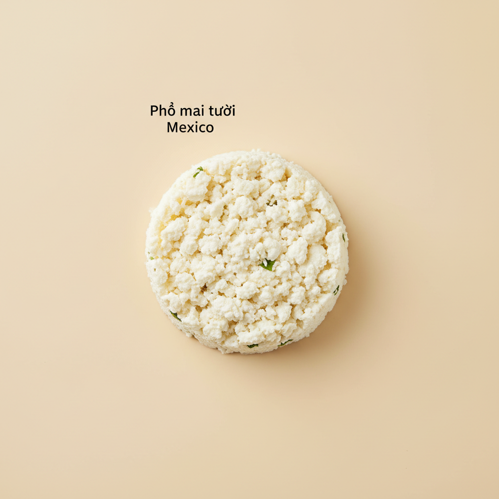 Ảnh Phô mai tươi Mexico (queso fresco)