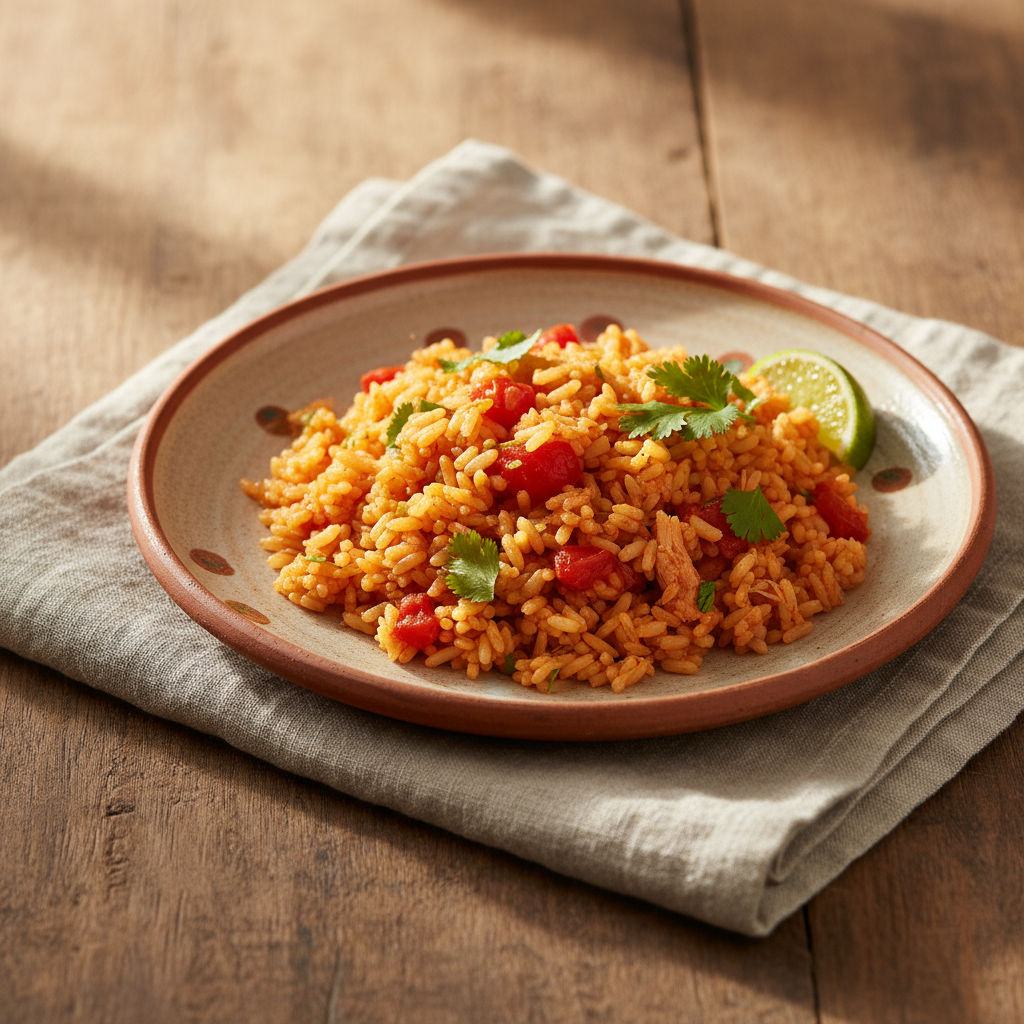 Ảnh món Cơm đỏ cà chua Arroz rojo