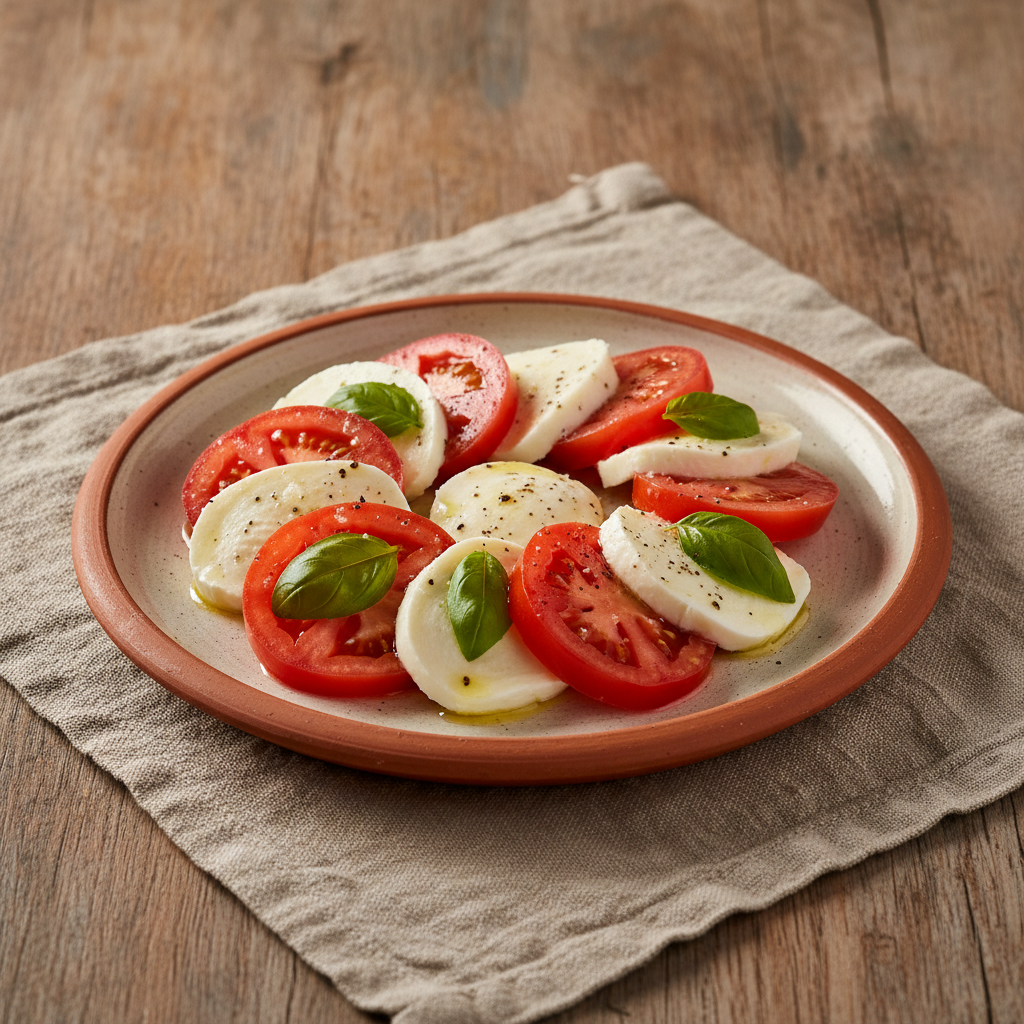 Ảnh món Salad cà chua phô mai mozzarella