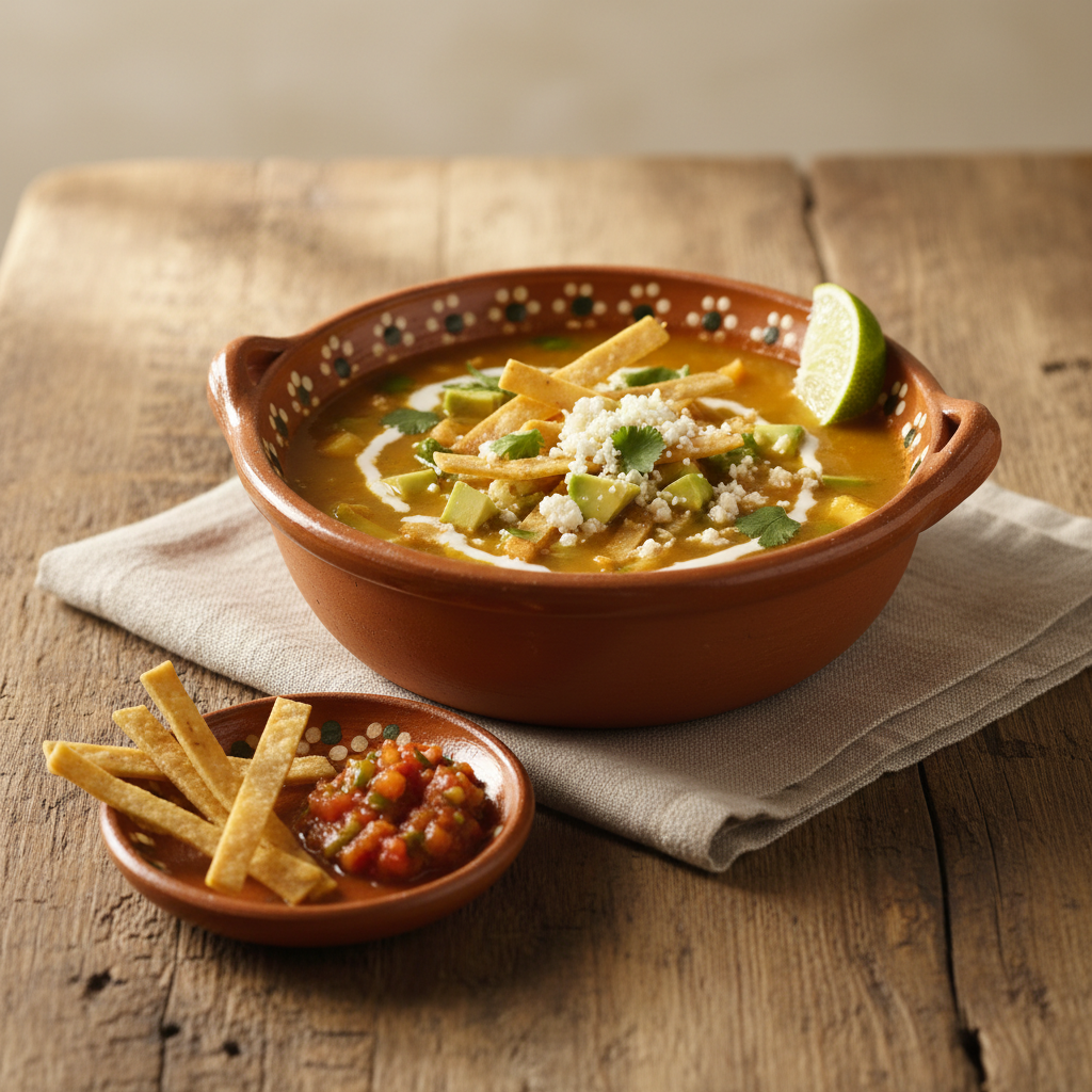 Ảnh món Súp bánh tortilla