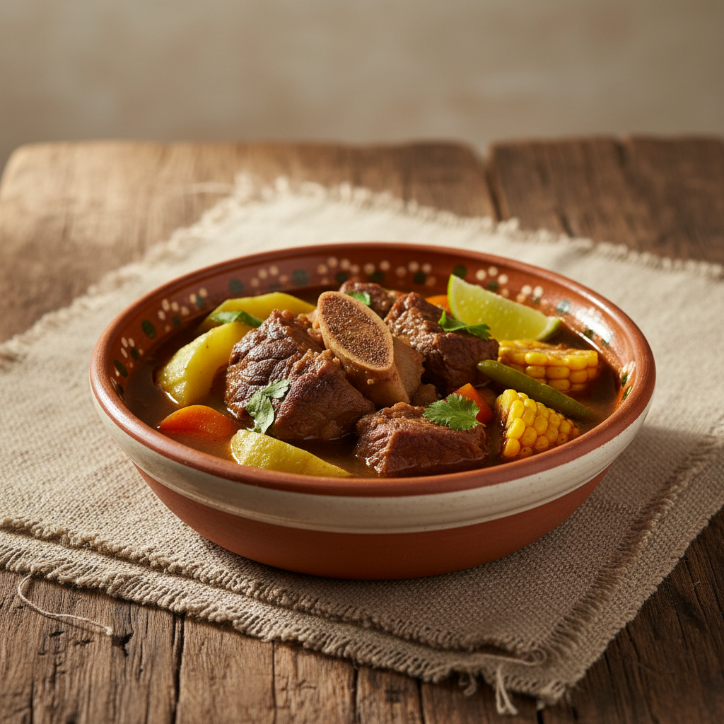 Ảnh món Canh bò ớt khô mole de olla