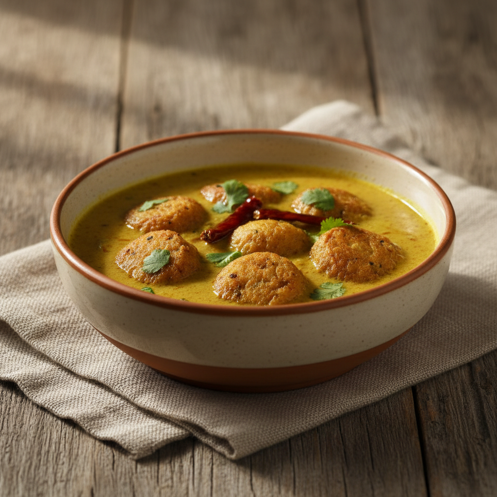 Ảnh món Canh sữa chua viên bột kiểu Rajasthan Kadhi pakora