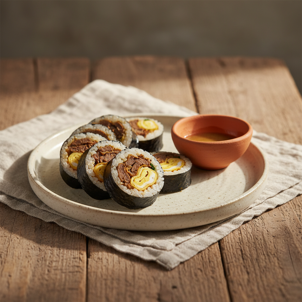 Ảnh món Cơm cuốn bò nướng Bulgogi gimbap