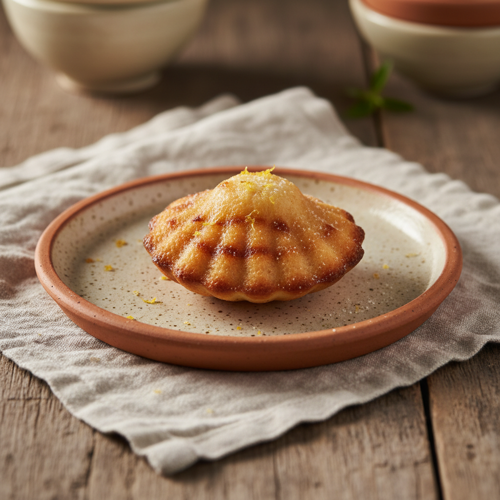 Ảnh món Bánh madeleine vỏ chanh Commercy