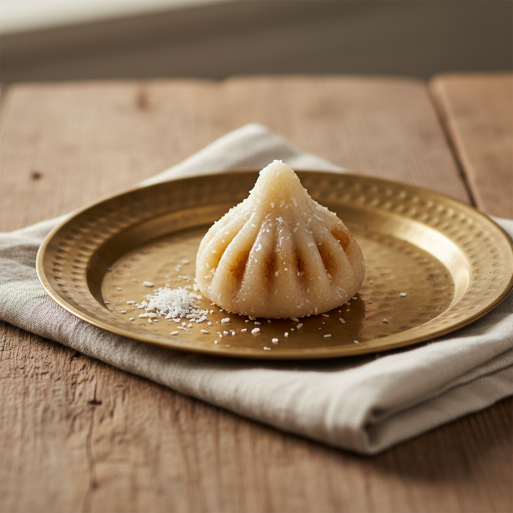 Ảnh món Bánh nếp hấp nhân dừa Modak