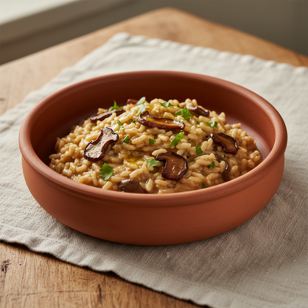 Ảnh món Cơm risotto nấm porcini khô