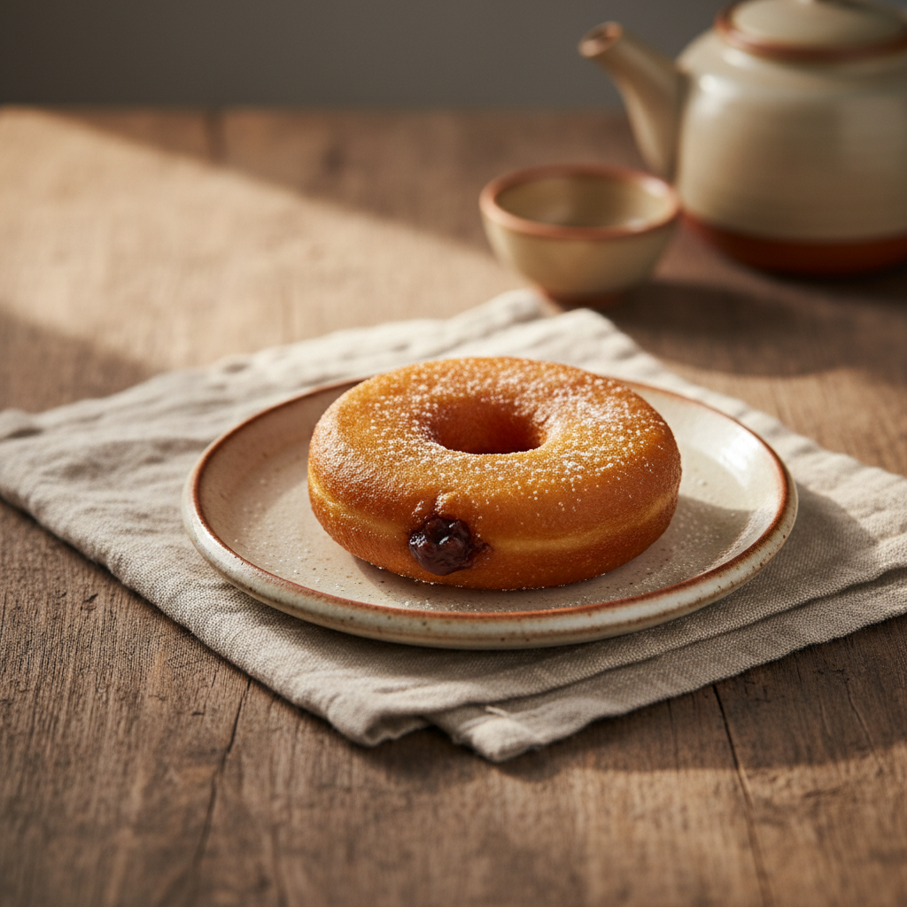 Ảnh món Bánh nếp chiên nhân đậu Chapssal donut