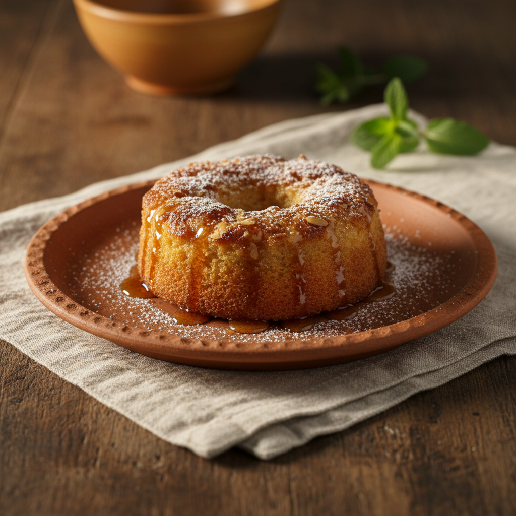 Ảnh món Bánh hạnh nhân rum Gâteau nantais