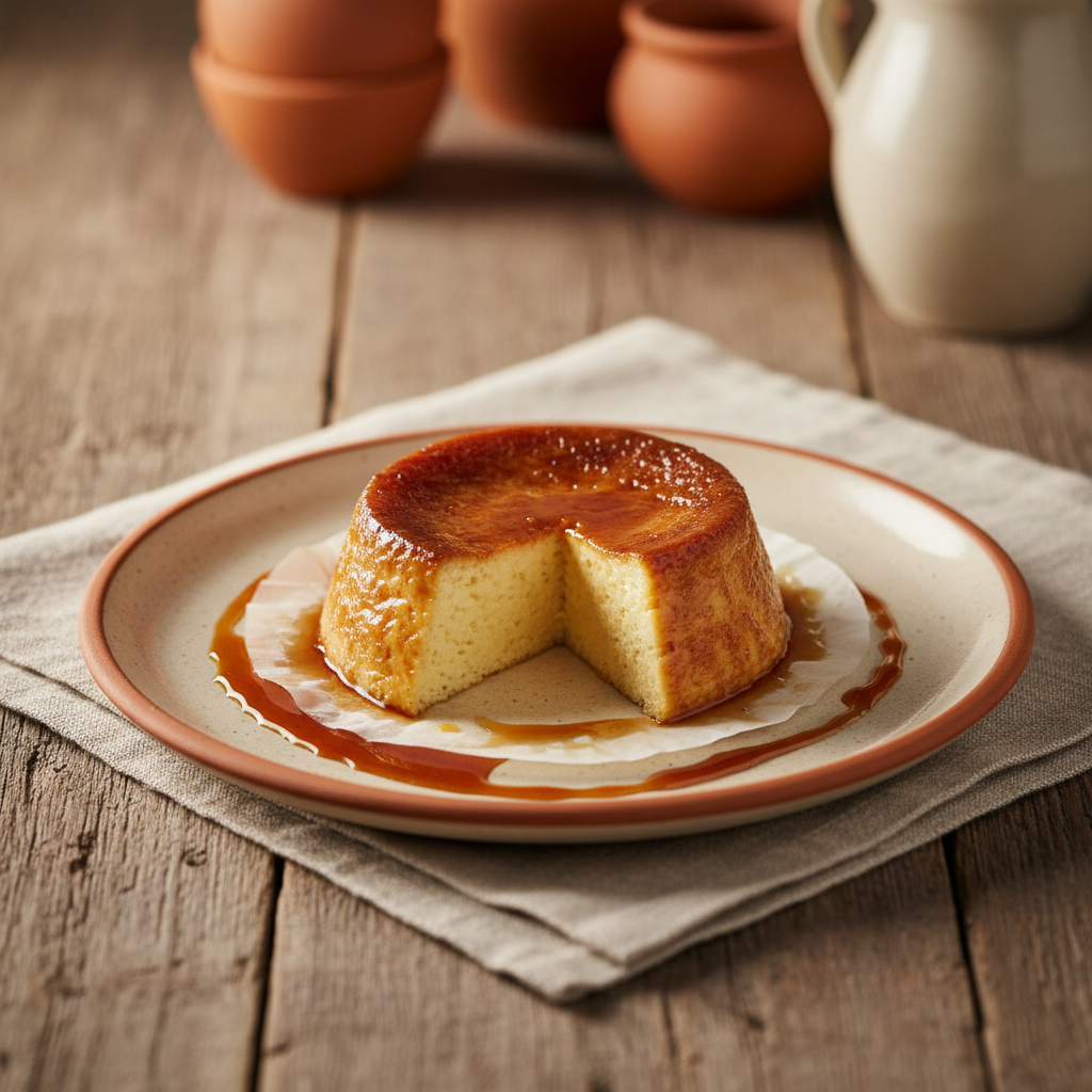 Ảnh món Bánh kem trứng nướng Flan parisien