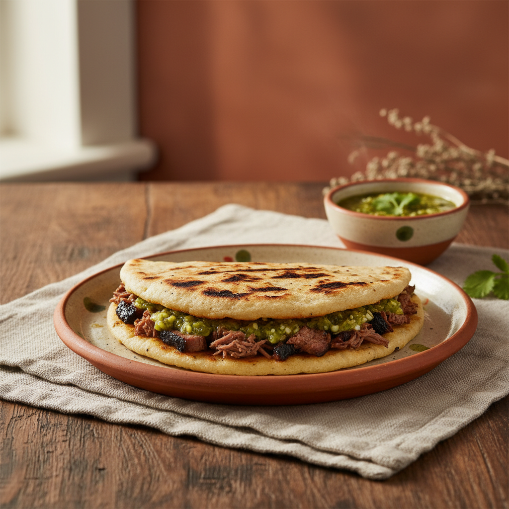 Ảnh món Taco bò nướng than Asada