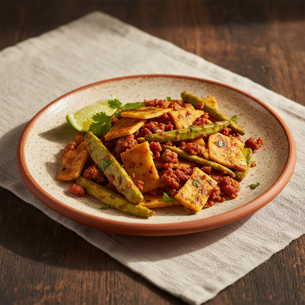 Ảnh món Taco chorizo xương rồng