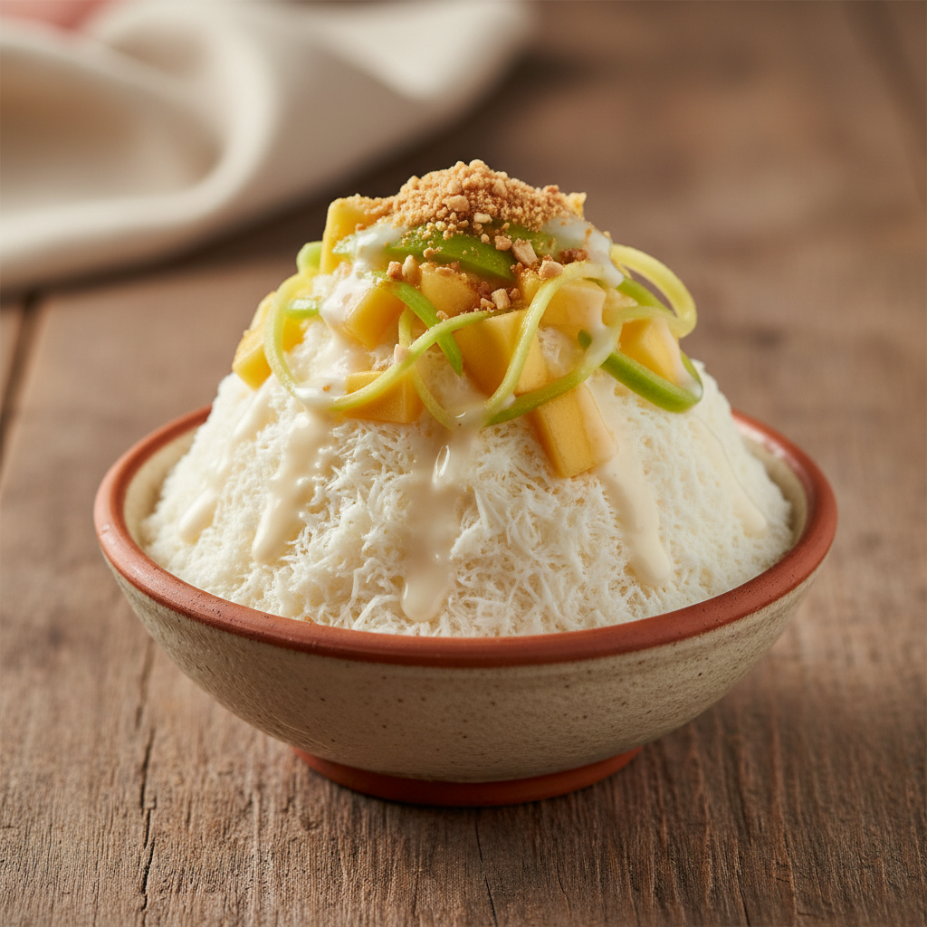Ảnh món Đá tuyết sữa xoài Bingsu