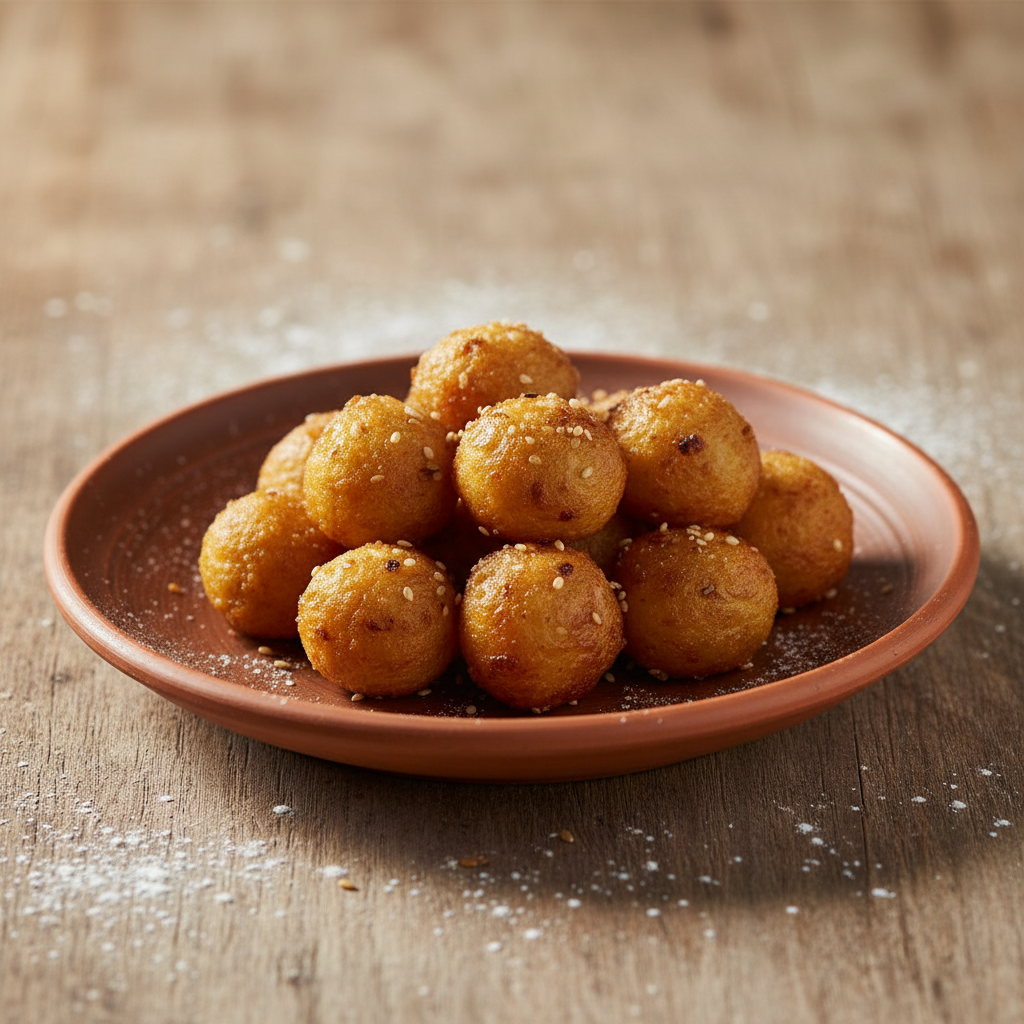 Ảnh món Bánh chuối nếp chiên Unniyappam