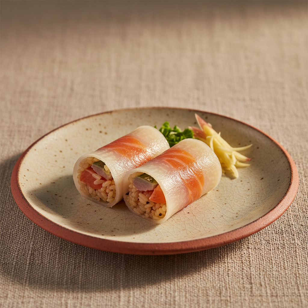 Ảnh món Sushi ủ củ cải cá Kaburazushi