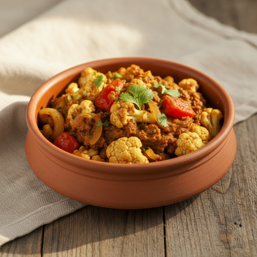 Ảnh món Súp lơ xào masala Gobi masala