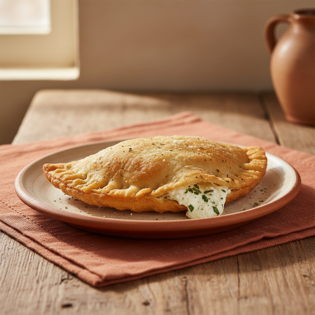 Ảnh món Pizza gấp chiên Calzone fritto