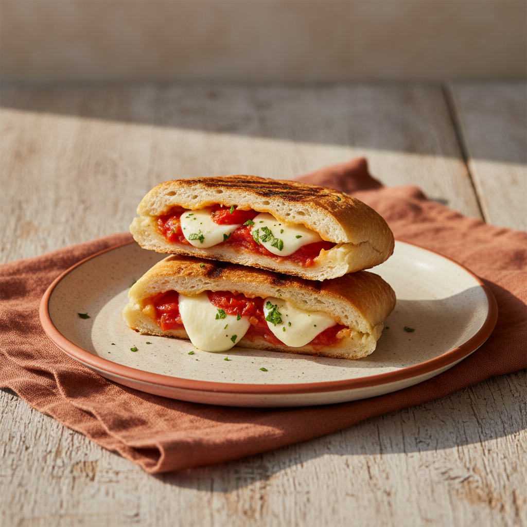 Ảnh món Bánh mì pizza kẹp nướng Panuozzo