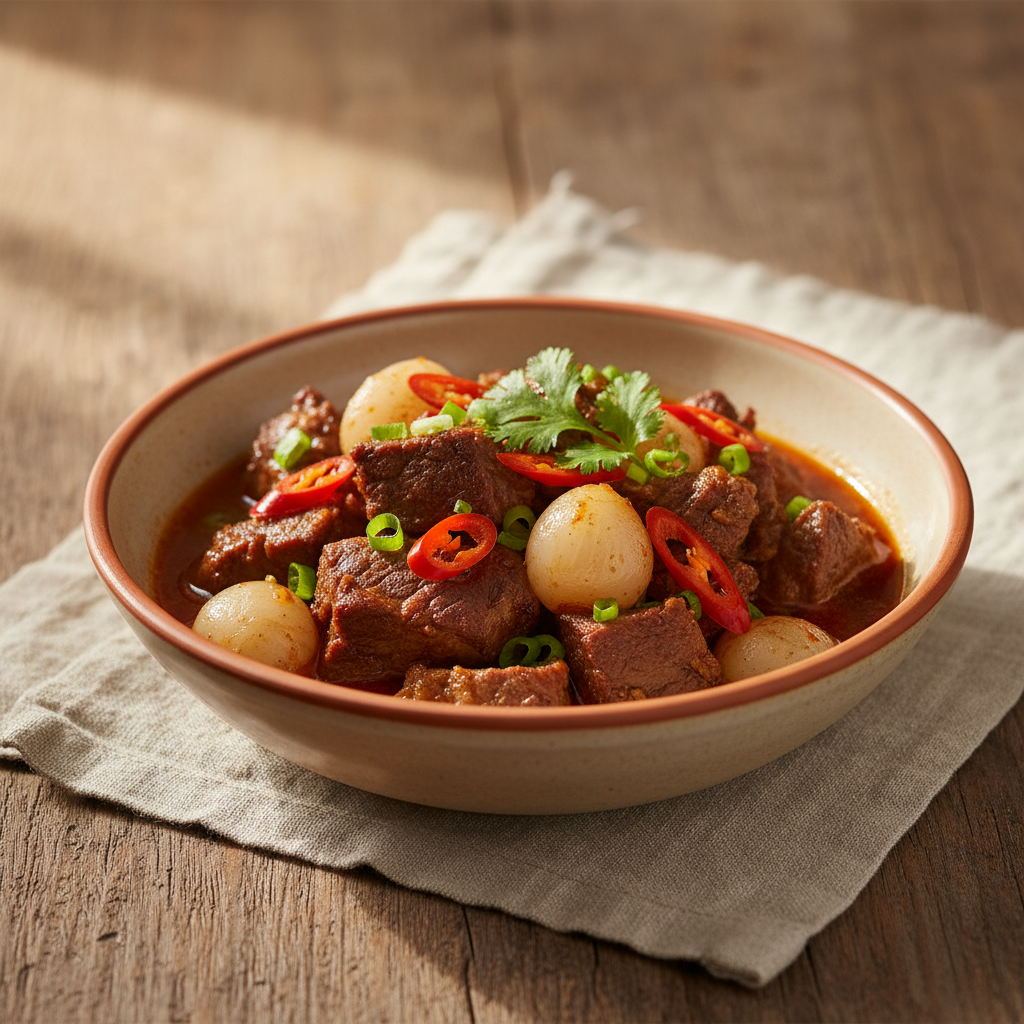 Ảnh món Bò kho dưa kiệu