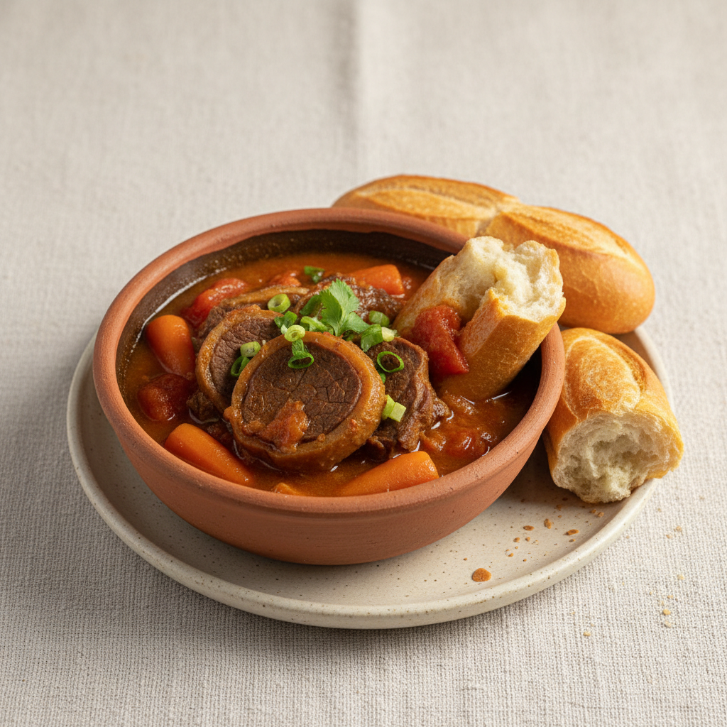 Ảnh món Bò kho ăn bánh mì