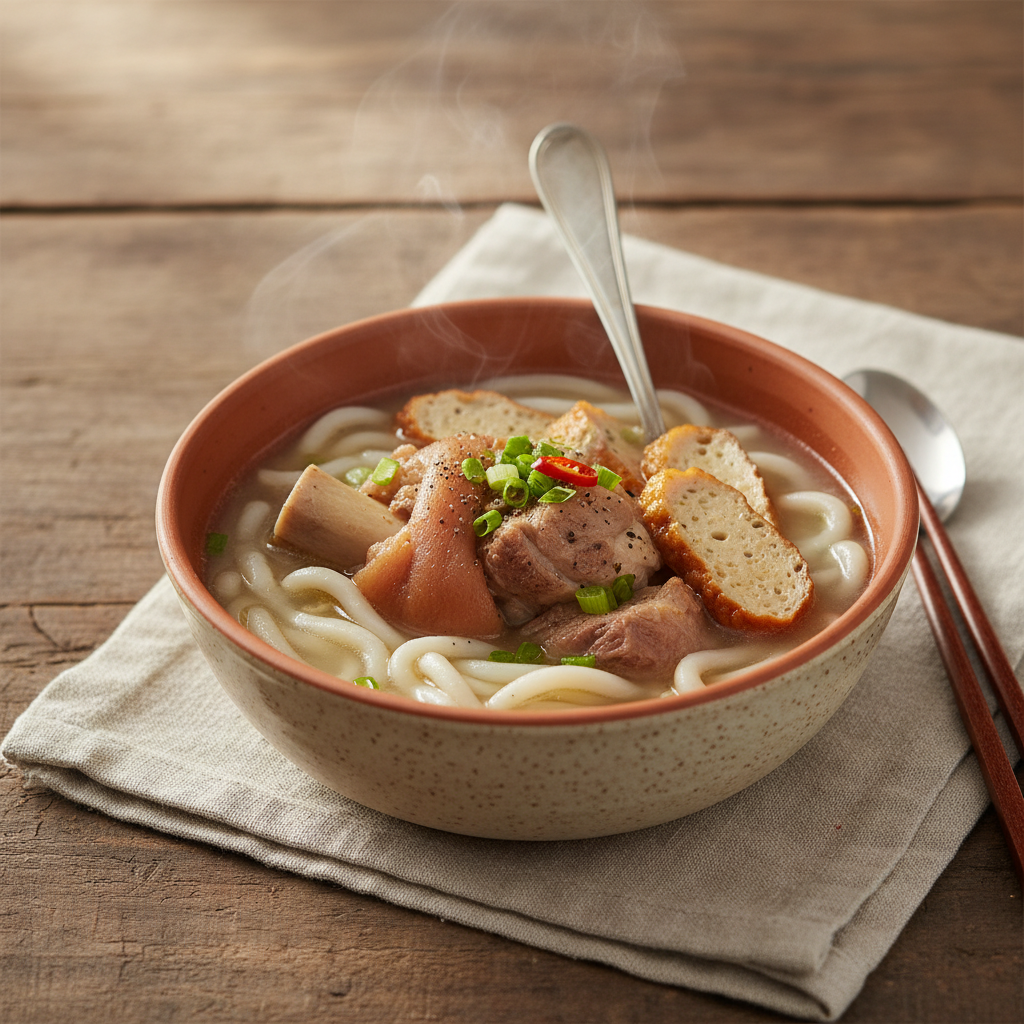 Ảnh món Bánh canh giò heo chả cá