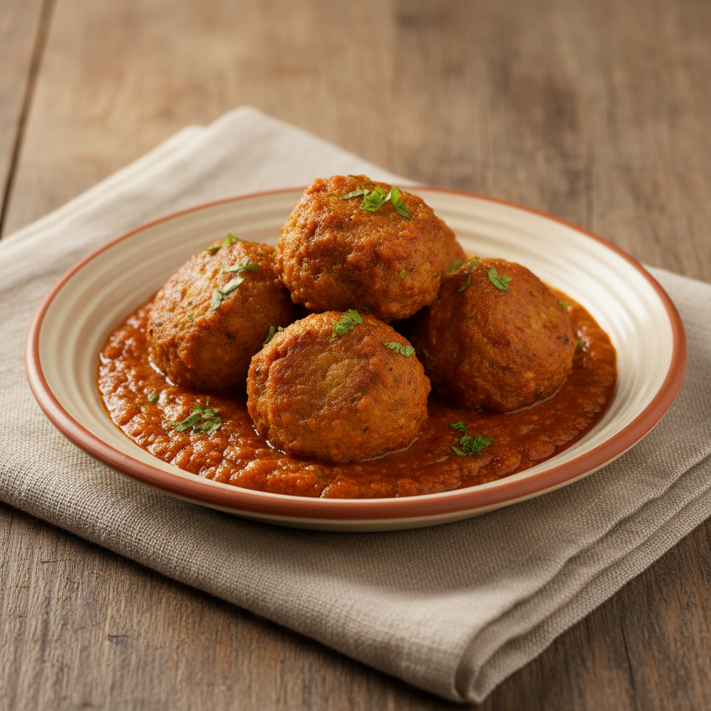 Ảnh món Viên bầu xốt cà chua Lauki kofta