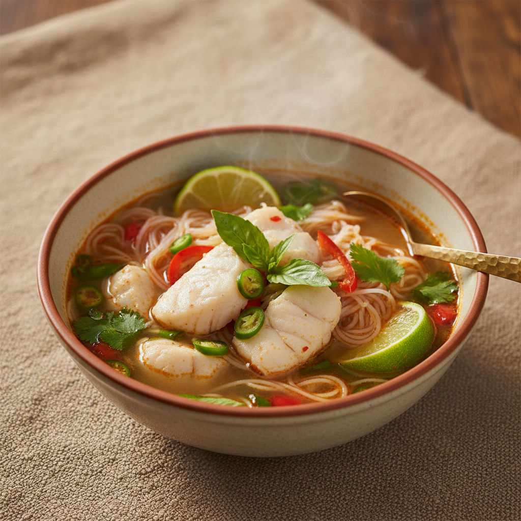 Ảnh món Canh chua cay cá Tom yum pla
