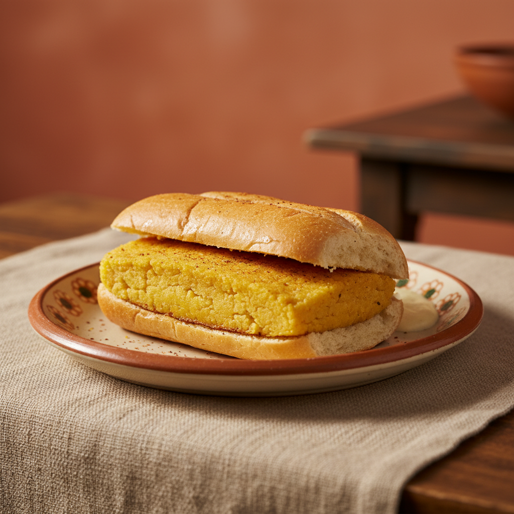 Ảnh món Bánh mì kẹp bánh ngô Guajolota
