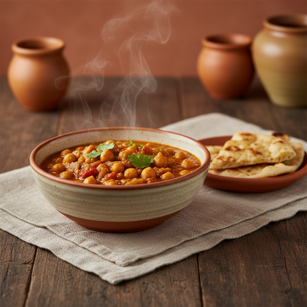 Ảnh món Cà ri đậu gà Punjab Chole